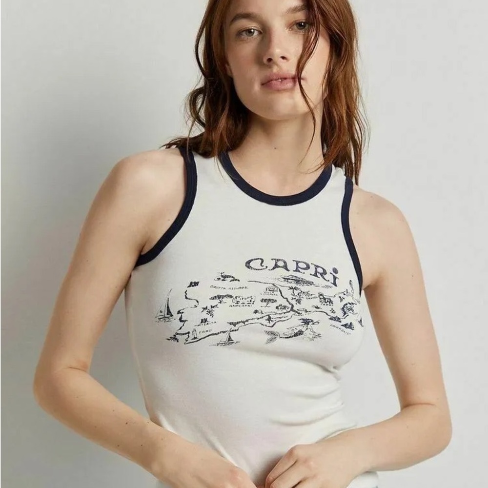 Maeve by Anthropologie Capri tank